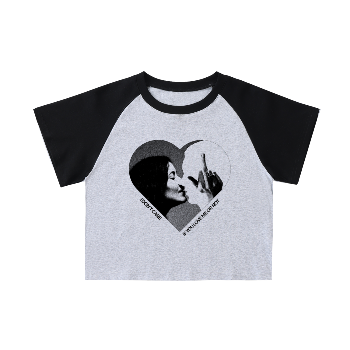 love me or not,dezi,crop,tee