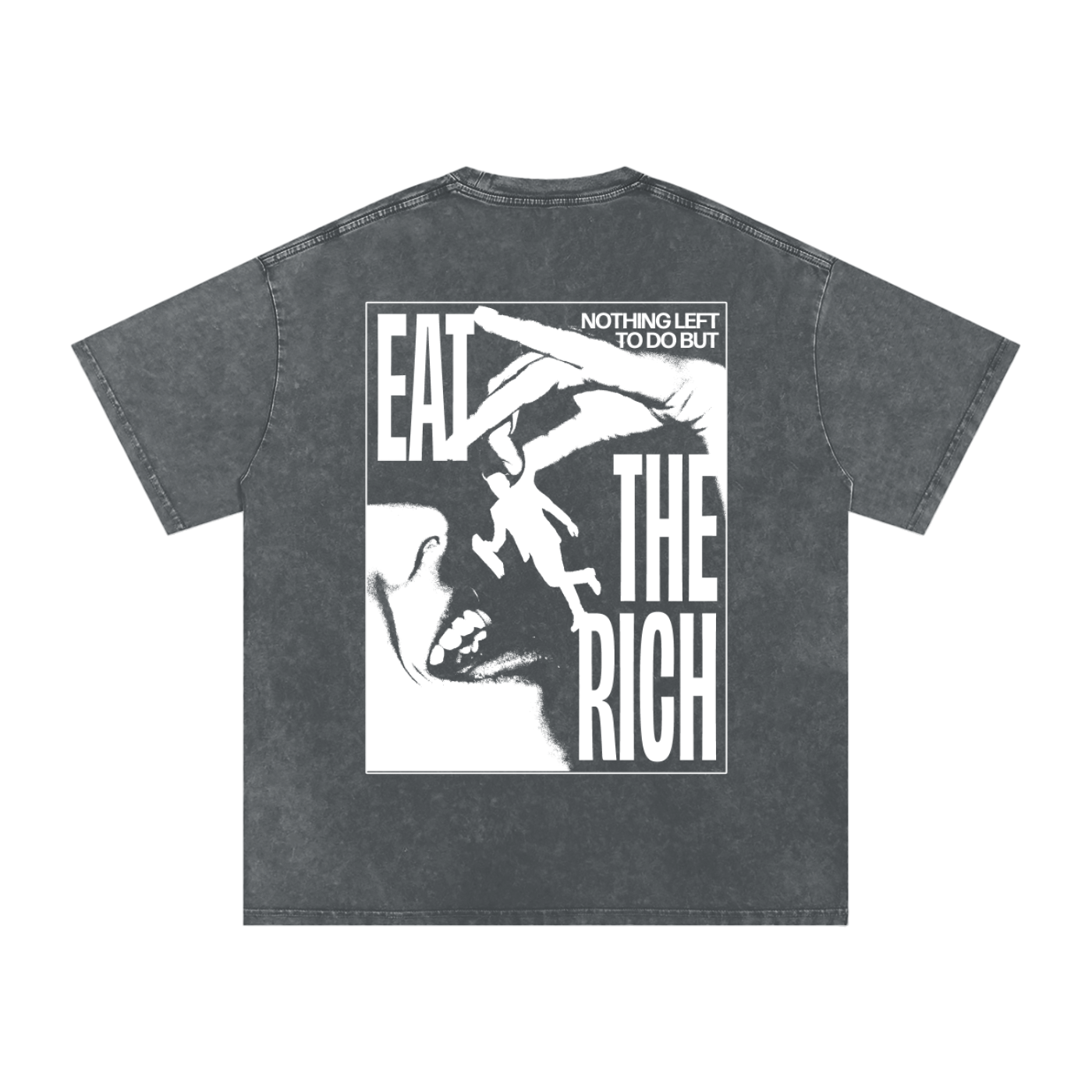 dezi,rage,eat the rich,tee,oversized,acid wash