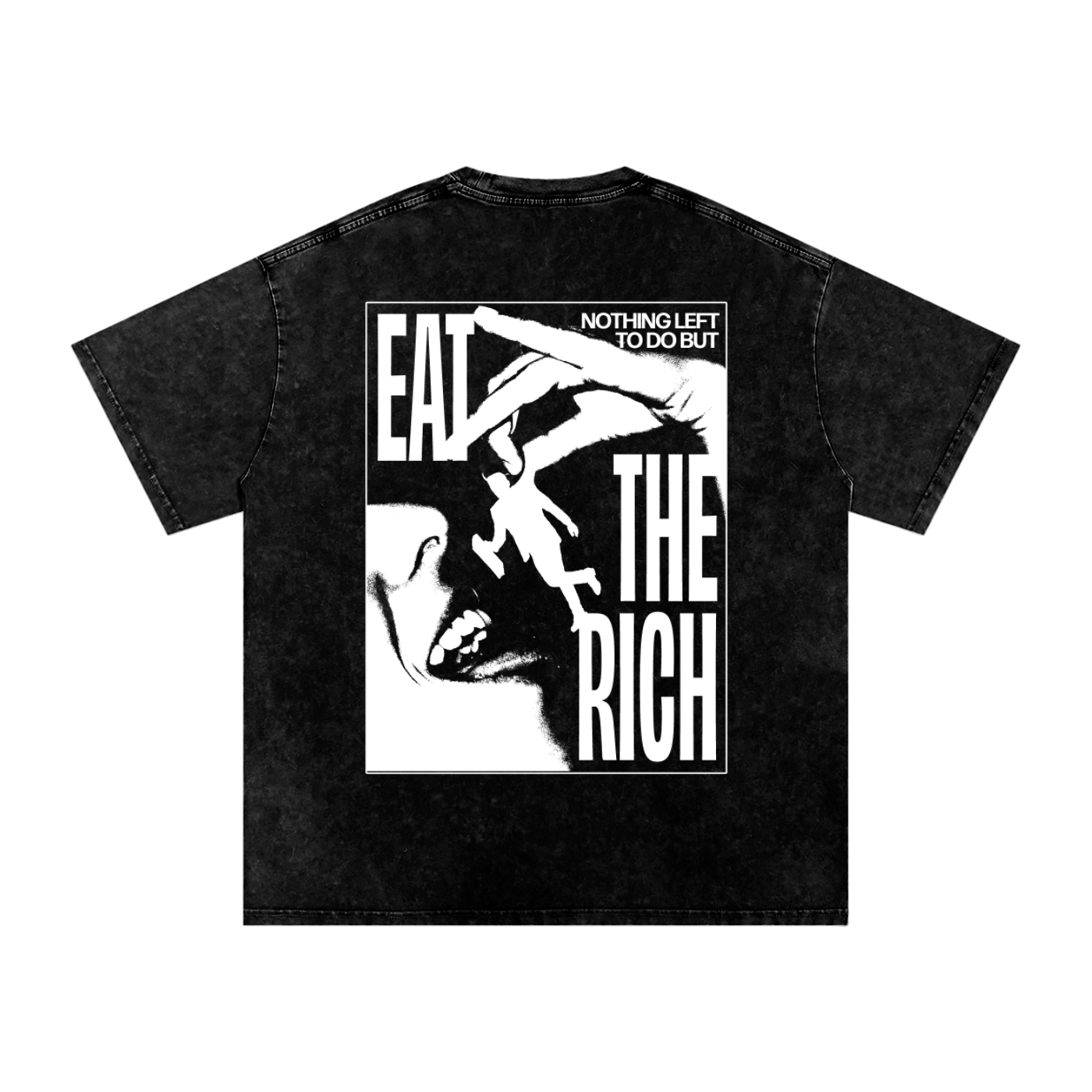 dezi,rage,eat the rich,tee,oversized,acid wash