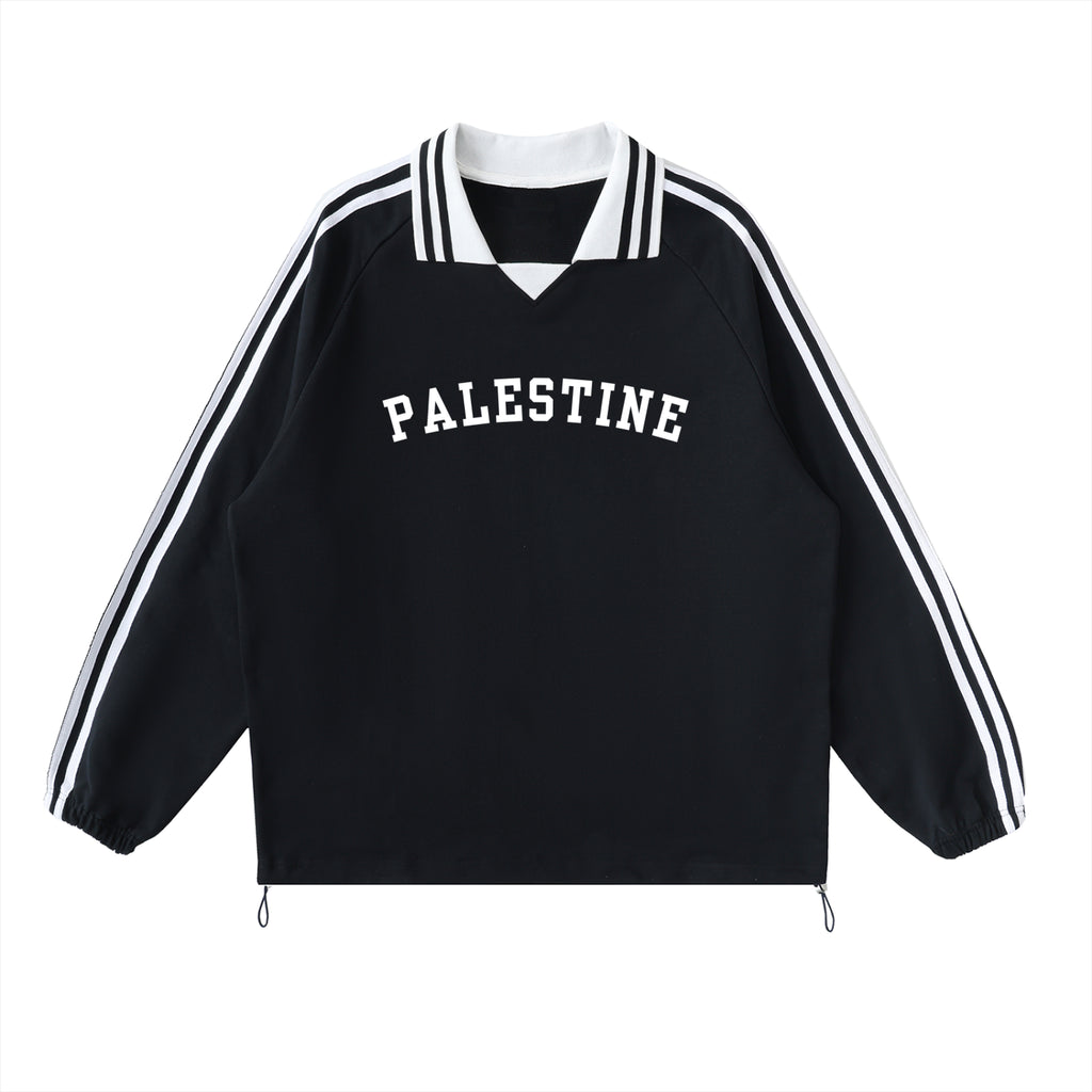 palestine,collar,sweatshirt,longsleeve