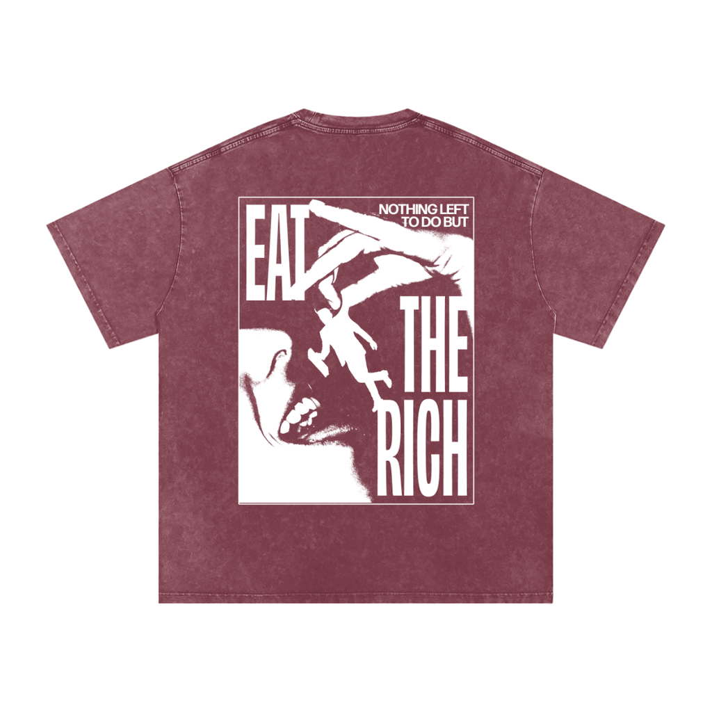 dezi,rage,eat the rich,tee,oversized,acid wash